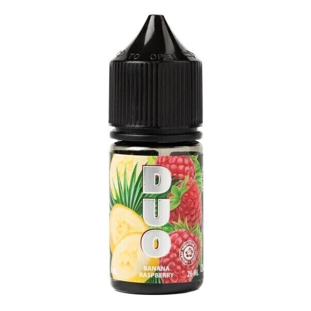 DUO SALT BY COTTON CANDY: BANANA RASPBERRY 30ML 20MG STRONG