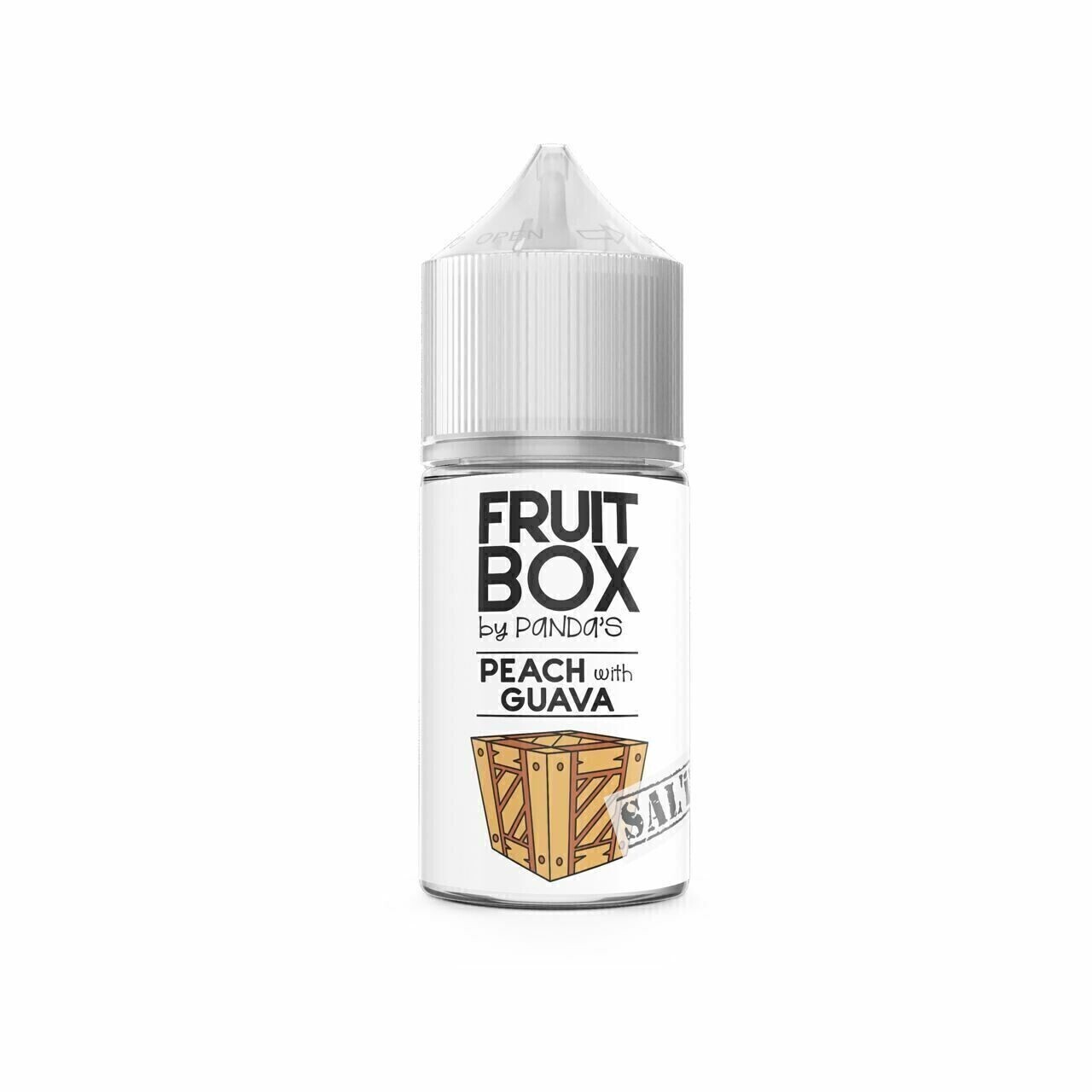 FRUITBOX SALT: PEACH WITH GUAVA 30ML 20MG STRONG