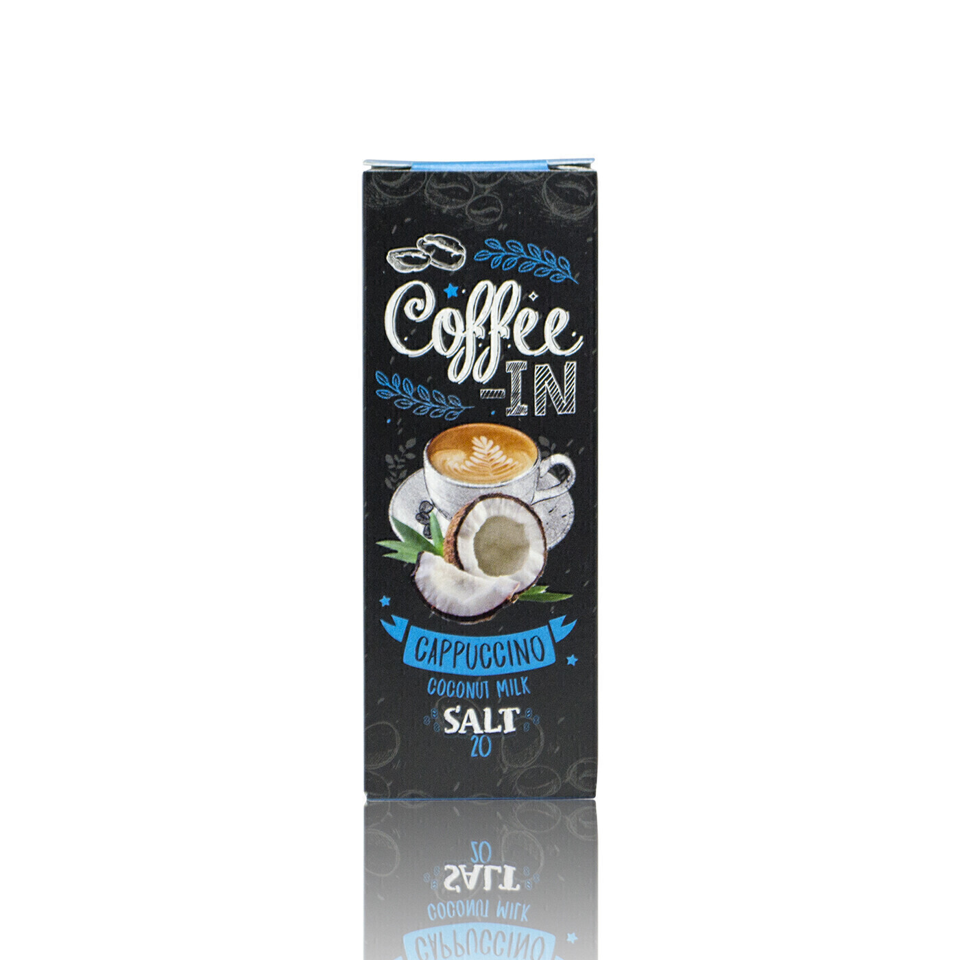 COFFEE-IN SALT: CAPPUCHINO COCONUT MILK 20MG
