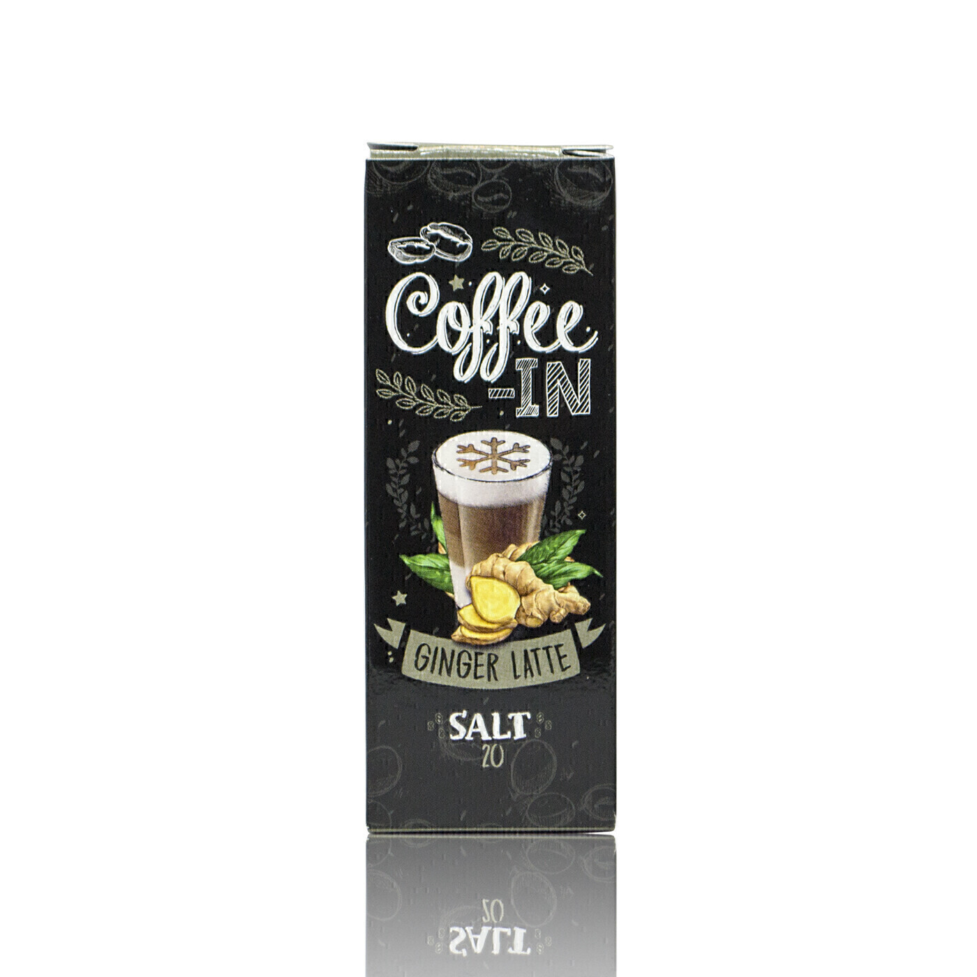 COFFEE-IN SALT: GINGER LATTE 30ML 20MG STRONG