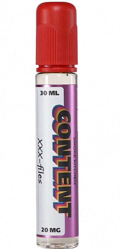 SMOKE KITCHEN CONTENT: XXX FILES 30ML 20MG ULTRA