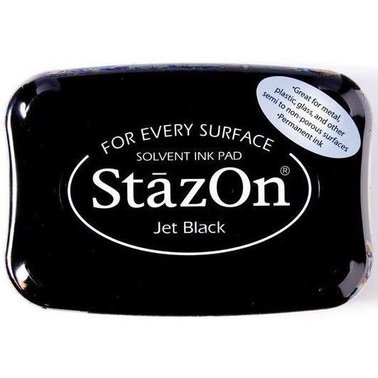 Stazon Ink Pad Jet Black Stazon Ink Pad Jet Black
