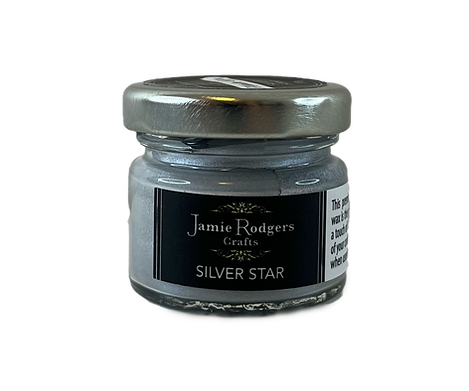Jamie Rodgers Crafts Metallic Wax Silver Star 20g Jamie Rodgers Crafts Metallic Wax Silver Star 20g