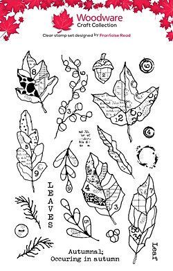 Leaves A5 Clear Stamp Set