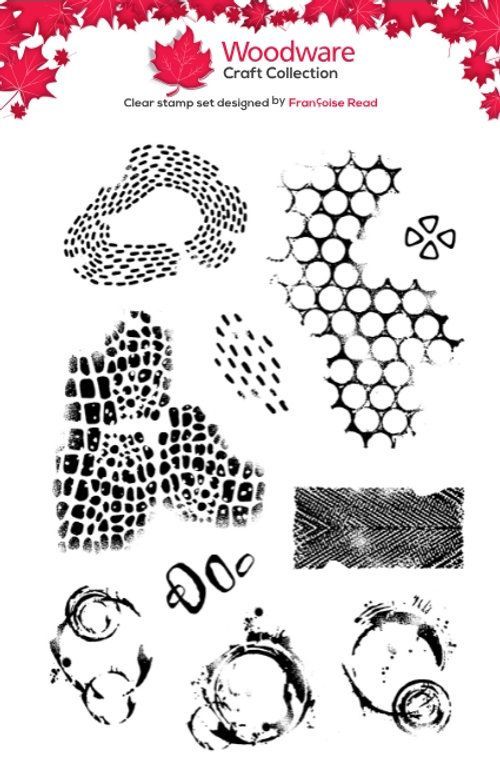 Textured Samples A6 Clear Stamp Set