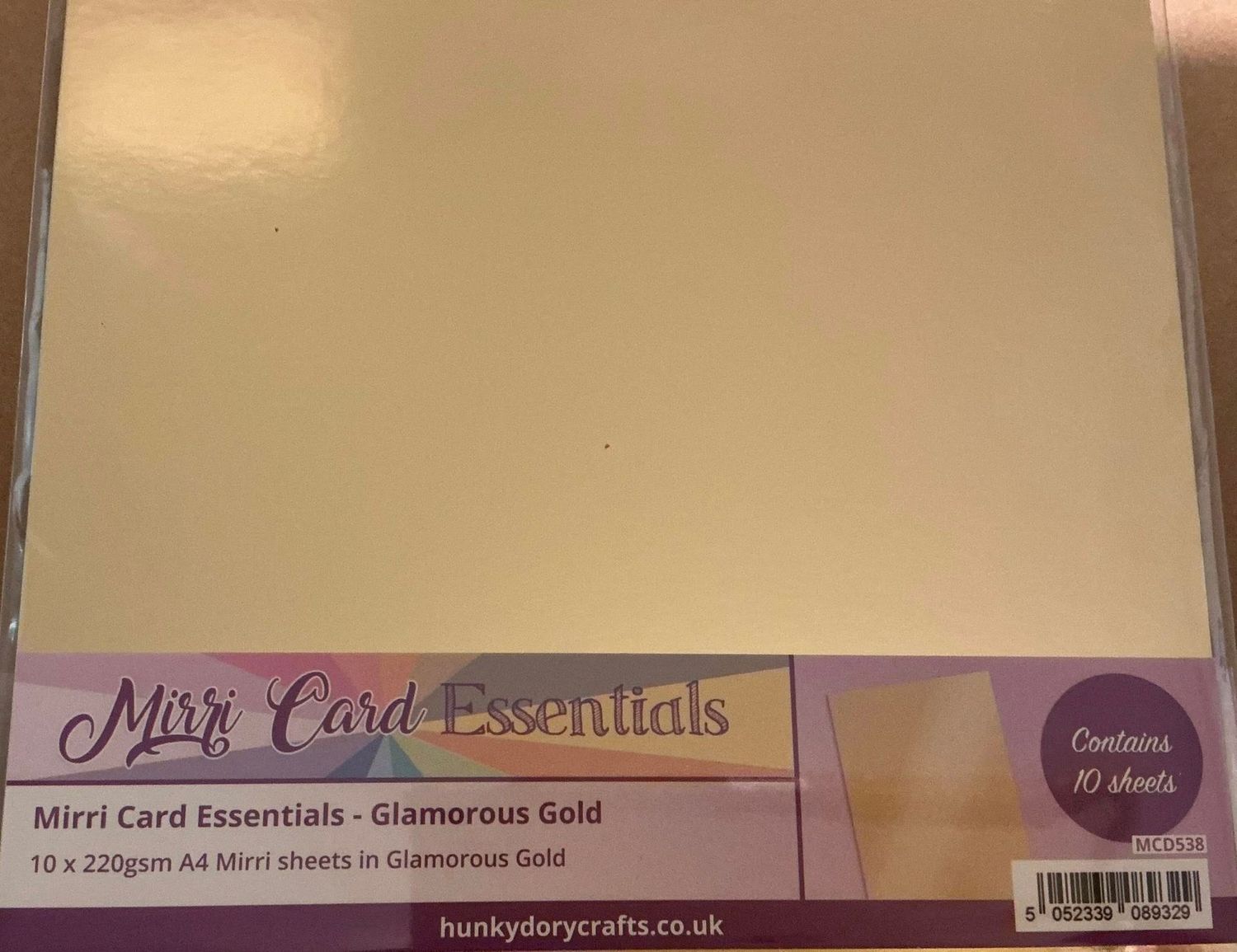 Glamourous Gold 10PK A4 Glamourous Gold 10PK A4