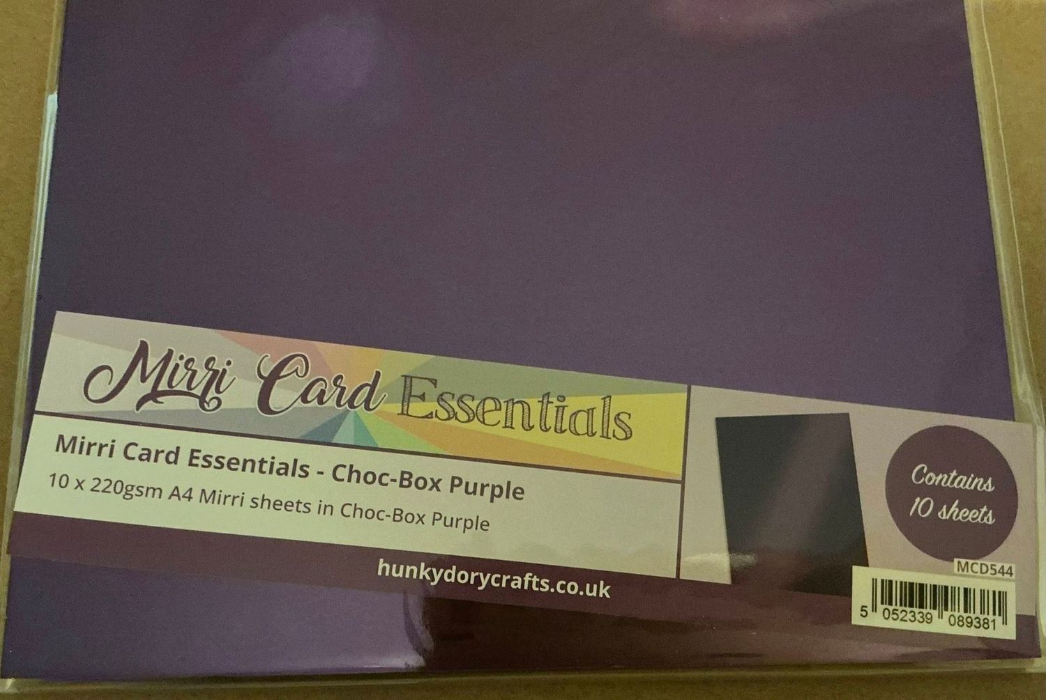 Chocolate Box Purple 10PK A4 Chocolate Box Purple 10PK A4