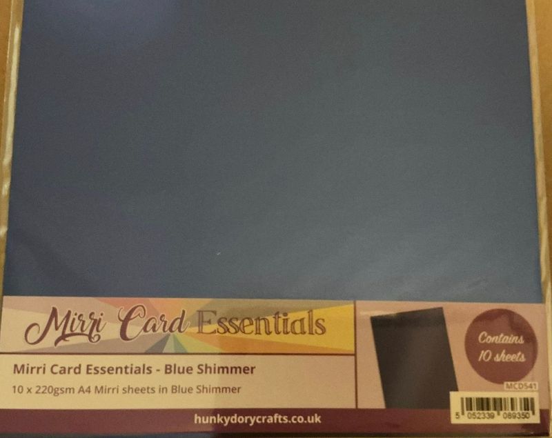 Blue Shimmer PK A4 Blue Shimmer PK A4