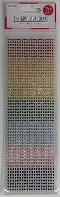 3mm Rainbow Gems 1080 pcs