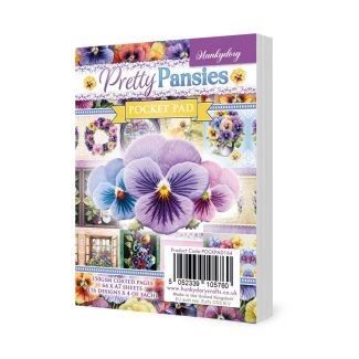 Pretty Pansies A7 Pocket Pad