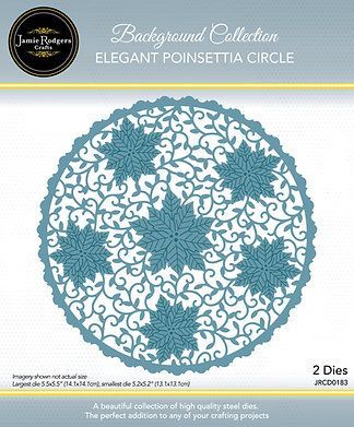 Poinsettia   Circle DL Die Set