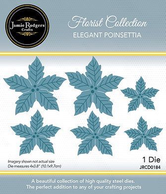 Elegant Poinsettia Craft Die