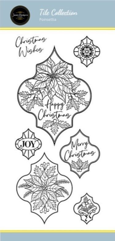Poinsettia DL Stamp Set Poinsettia DL Stamp Set
