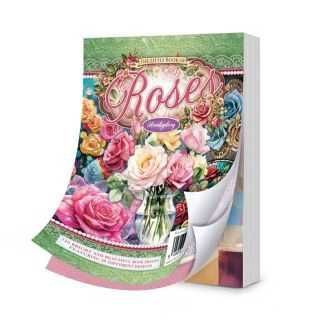 Little square book of Roses Little square book of Roses