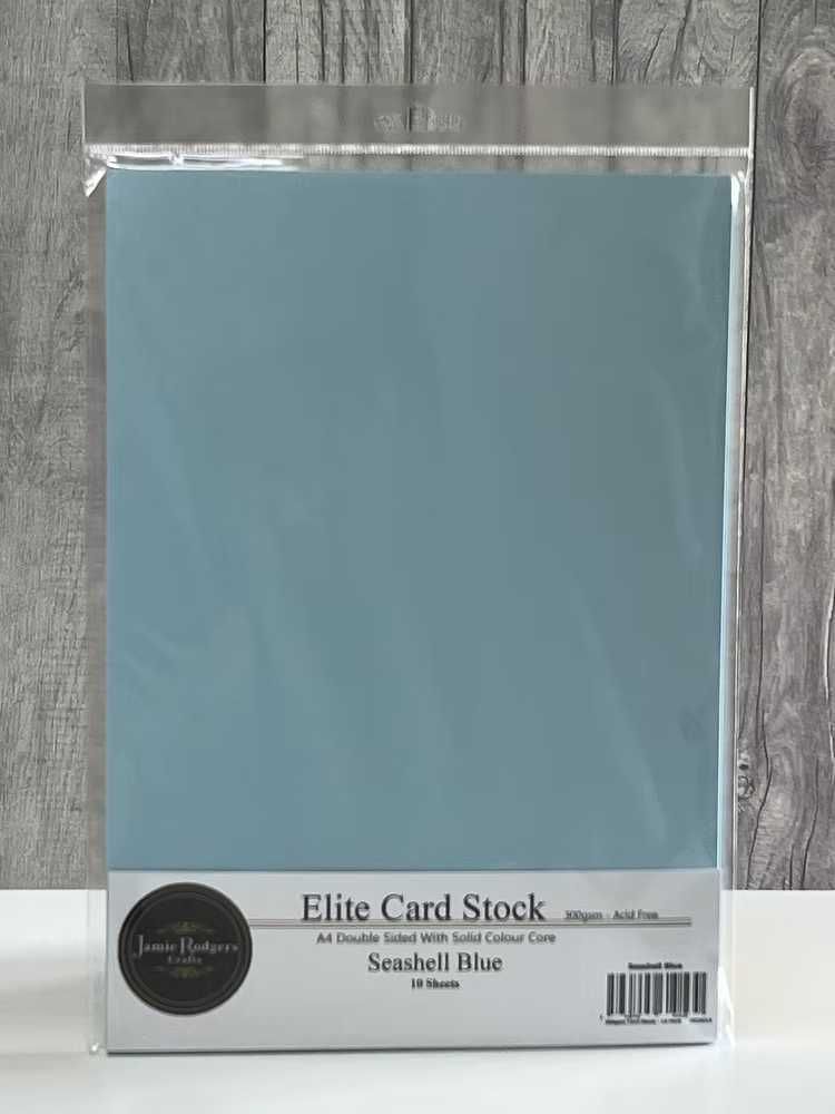 Seashell Blue A4 Colour Core Card 300gsm