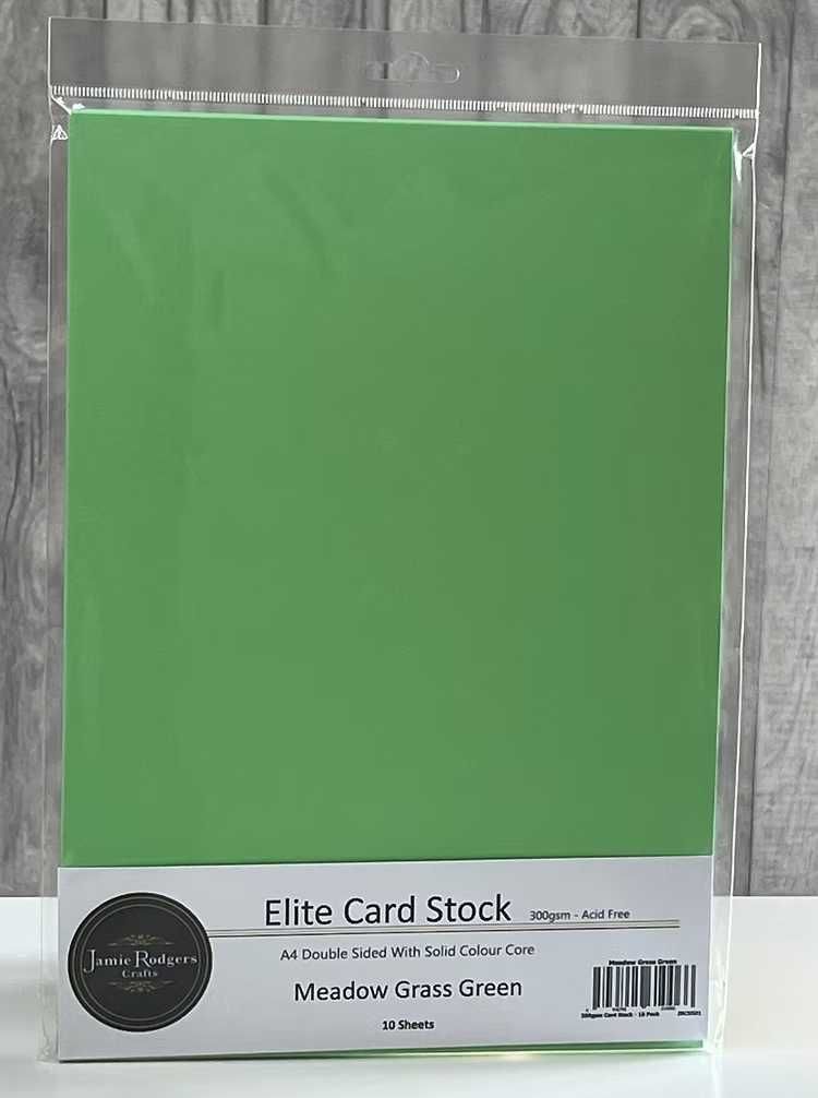 Meadow Grass Green A4 Colour Core Card 300gsm
