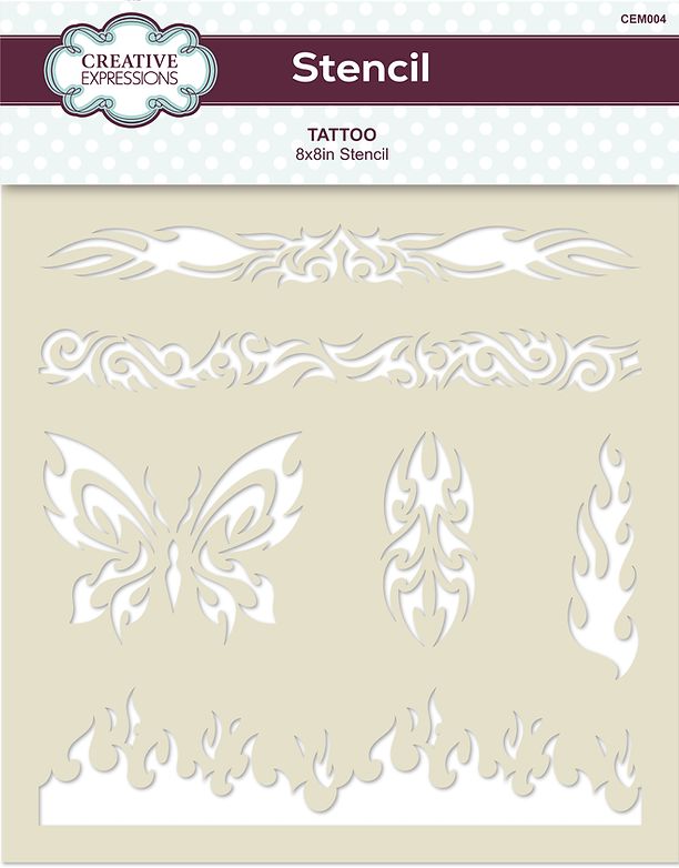 Tattoo 8x8 Stencil Tattoo 8x8 Stencil