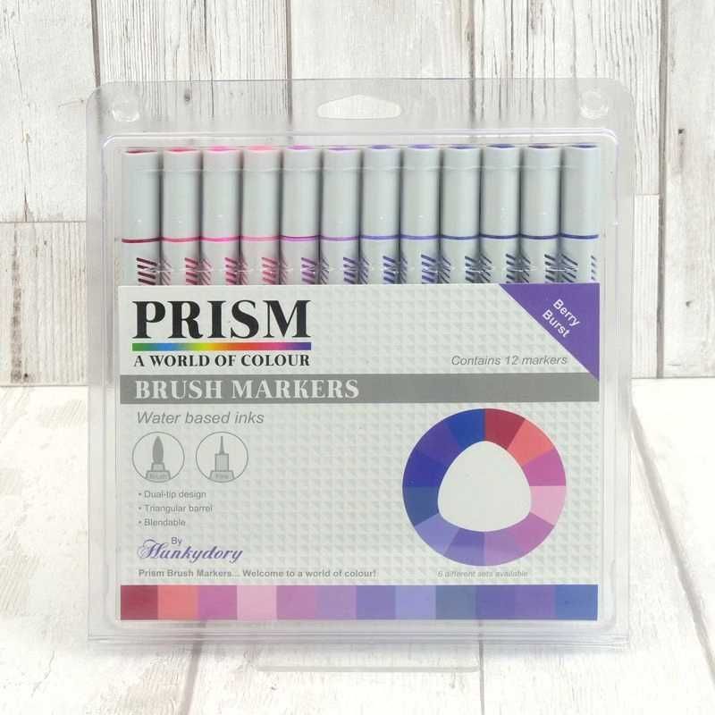 Prism Brush Markers Pk of 12 Berry Burst