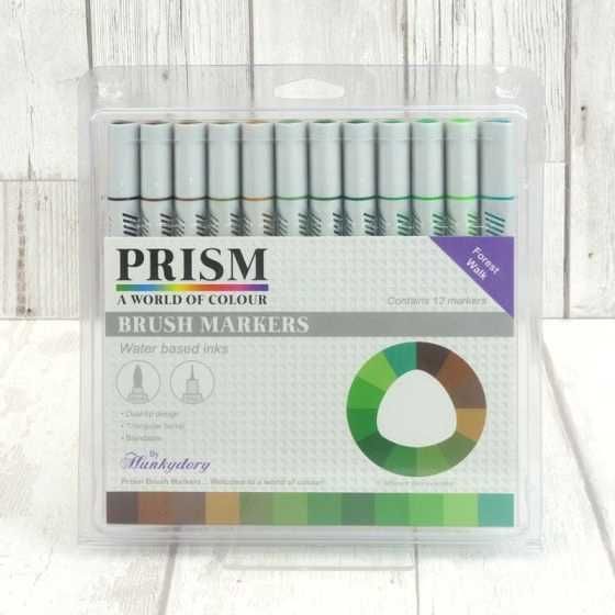 Prism Brush Markers Pk of 12 Forest Walk