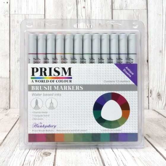 Prism Brush Markers Pk of 12 Antique Dreams Prism Brush Markers Pk of 12 Antique Dreams