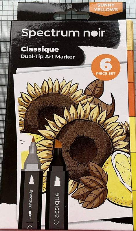 Sunny Yellows Marker pens from Crafters Companion x 6 Sunny Yellows Marker pens from Crafters Companion x 6