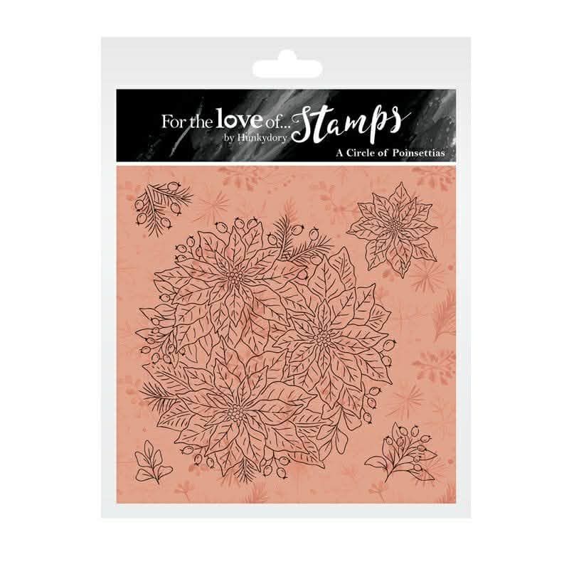 Circle of Poinsettia