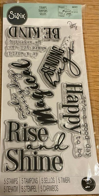 Sunnyside Sentiments # 9 by Sizzix Sunnyside Sentiments # 9 by Sizzix