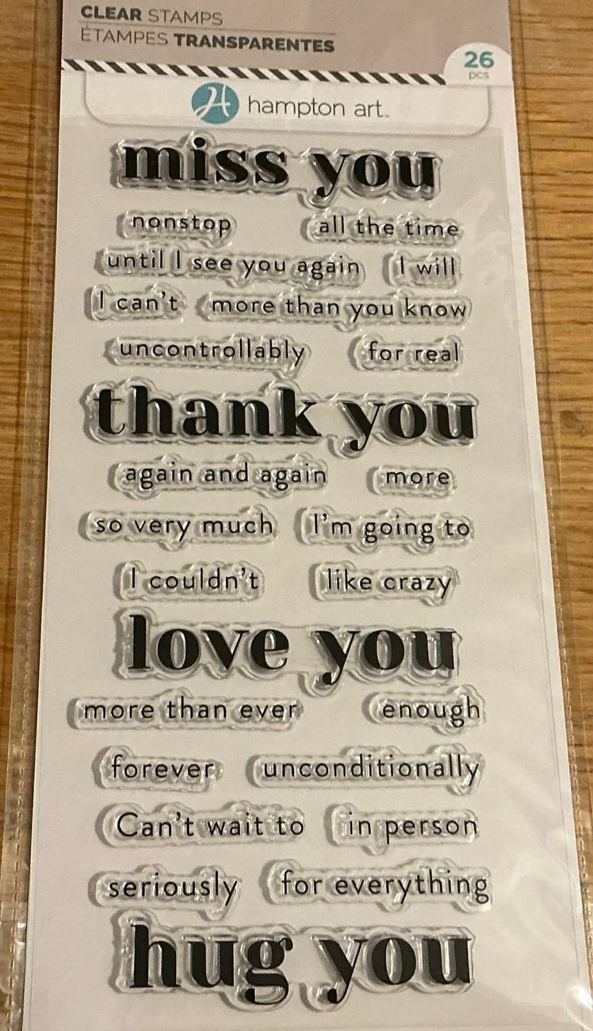 Hampton Art Sentiments SC1041 Hampton Art Sentiments SC1041