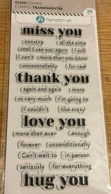 Hampton Art Sentiments SC1041 Hampton Art Sentiments SC1041