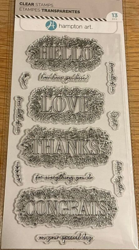 Hampton Art Sentiments SC1038 Hampton Art Sentiments SC1038