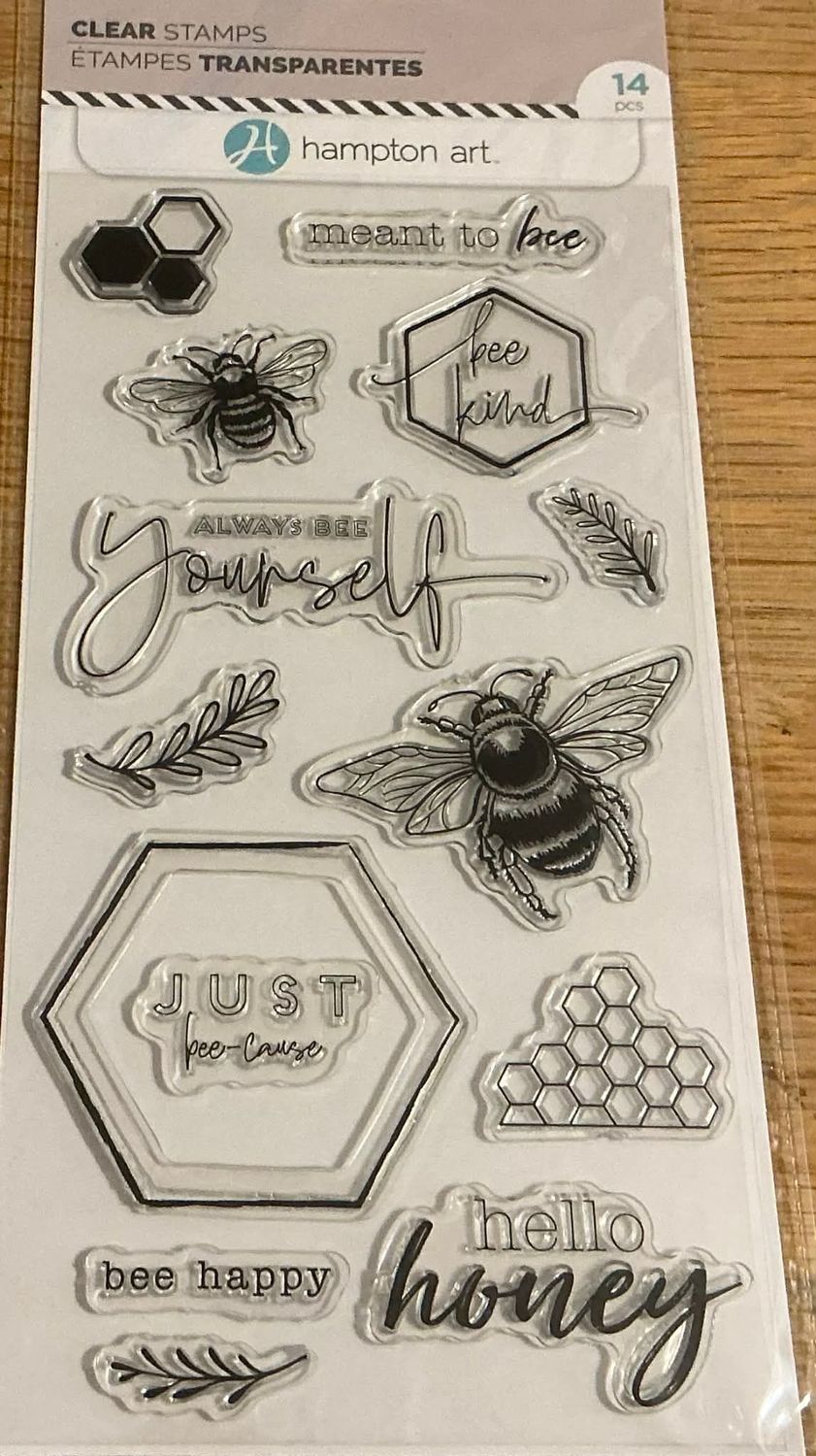 Hampton Art  Bee Sentiments and Icons SC1012