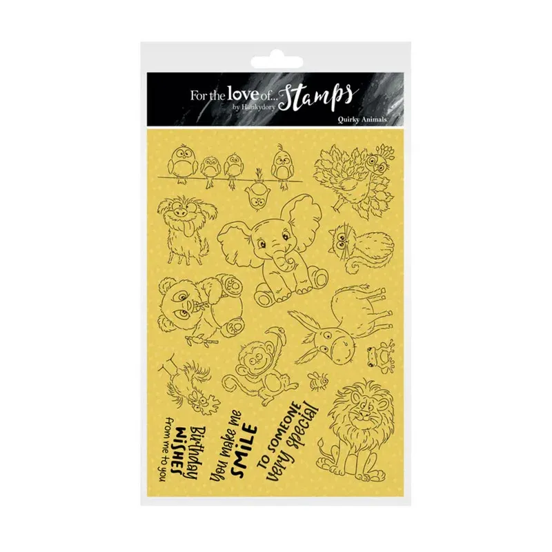 Quirky Animals A5 Stamp