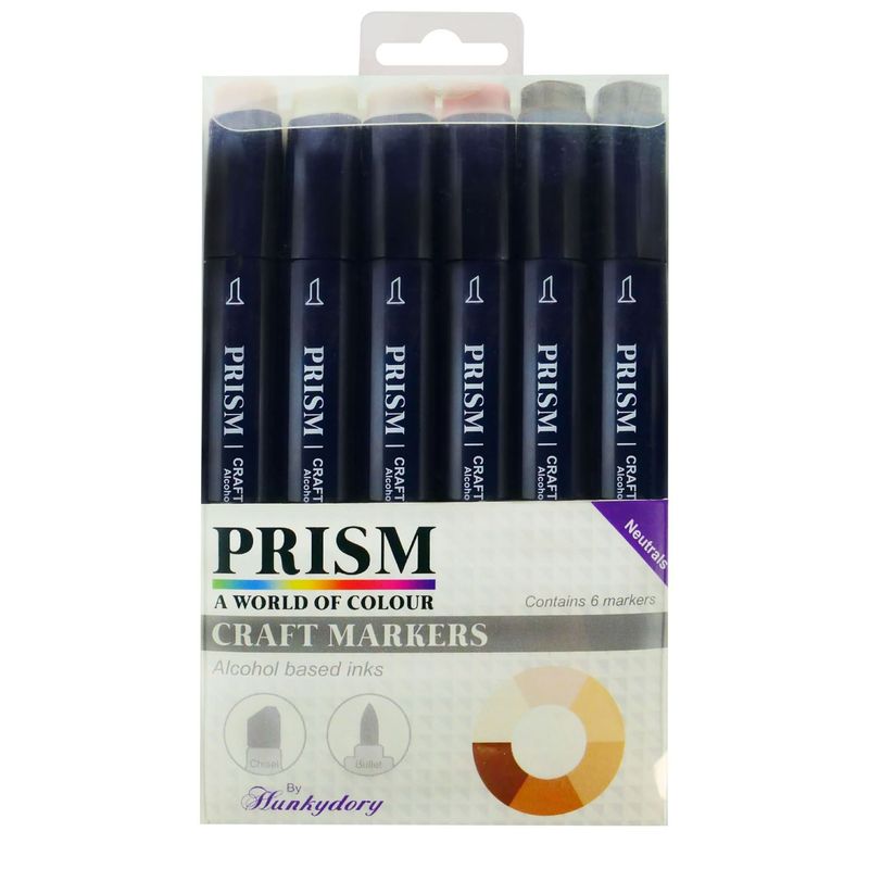 Set of 6 shades of Neutrals Prism Alcohol Pens Set of 6 shades of Neutrals Prism Alcohol Pens