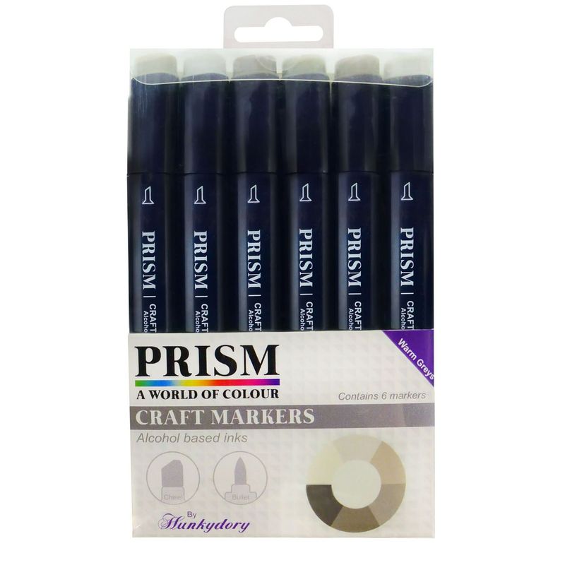 Set of 6 shades of Blue Prism Alcohol Pens Set of 6 shades of Blue Prism Alcohol Pens
