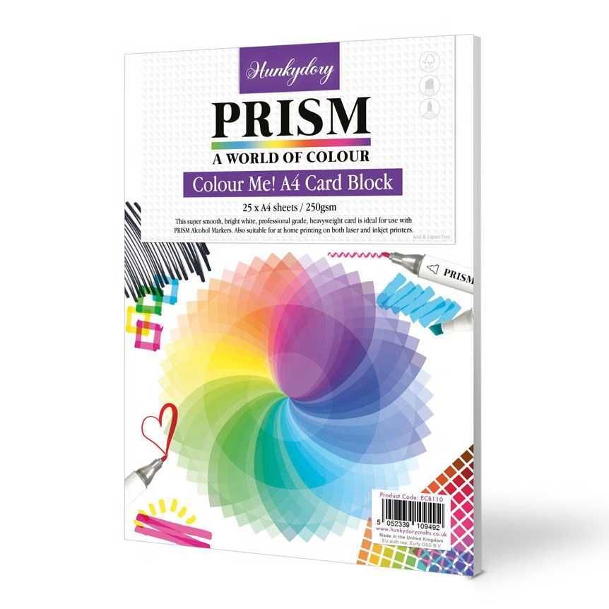 Colour Me A4 Card Block