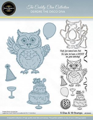 Deirdre the Disco Diva Stamp and Die Collection Deirdre the Disco Diva Stamp and Die Collection