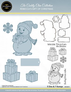 Rebecca's Gift of Christmas Stamp and Die Collection Rebecca's Gift of Christmas Stamp and Die Collection