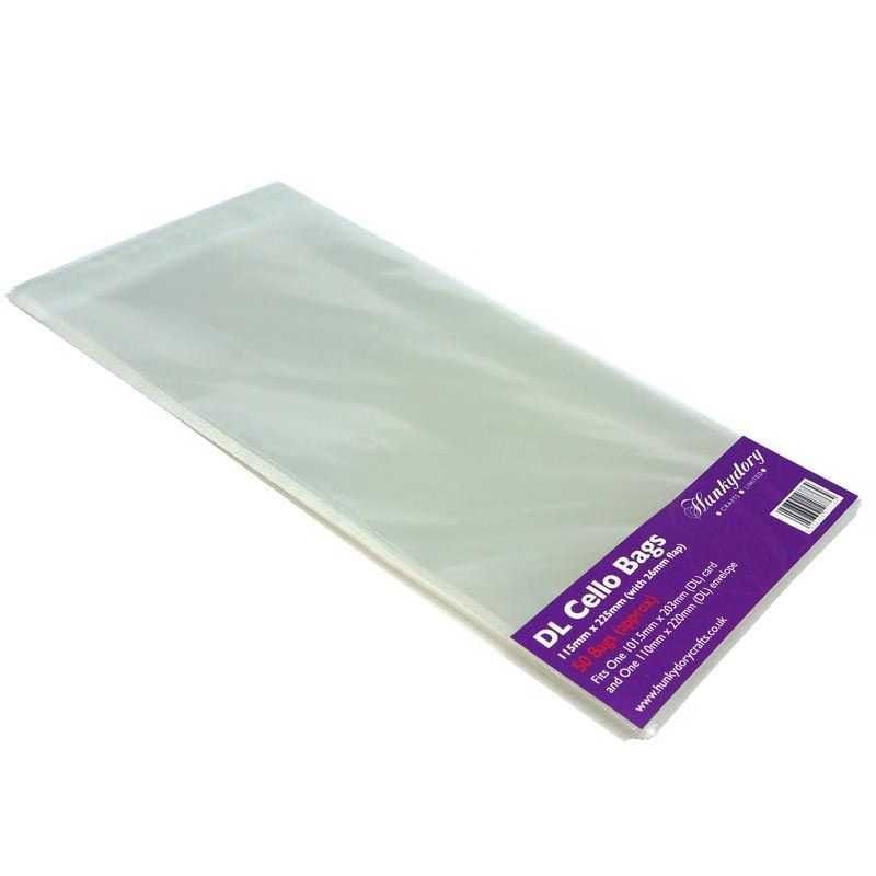 DL Cello Bags from Hunkydory Pack of 50