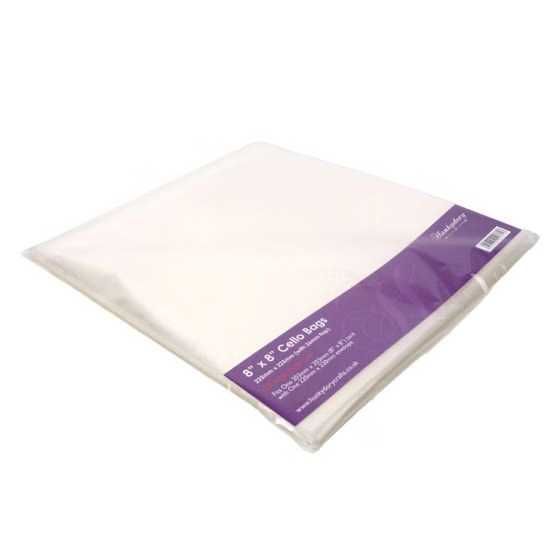 8x8 Cello Bags from Hunkydory Pack of 50