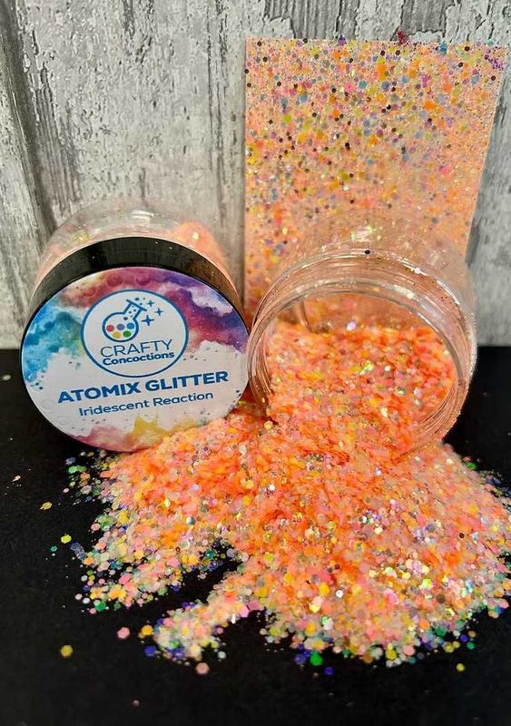 Irridescent Reaction  Atomix Glitter