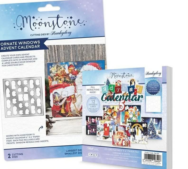 Moonstone Advent Calendar Die and Pad 2025 (2 items)
