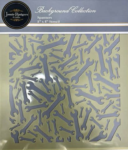 Spanners 8x8 Stencil