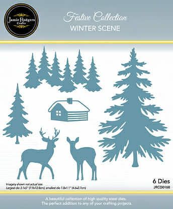 Winter Scene Die Set