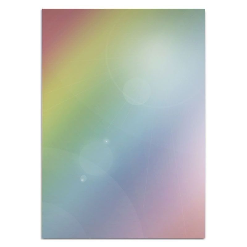 Rainbow Holographic 10PK A4