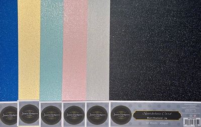 Jamie Rodger's SparkleLuxe card Stock