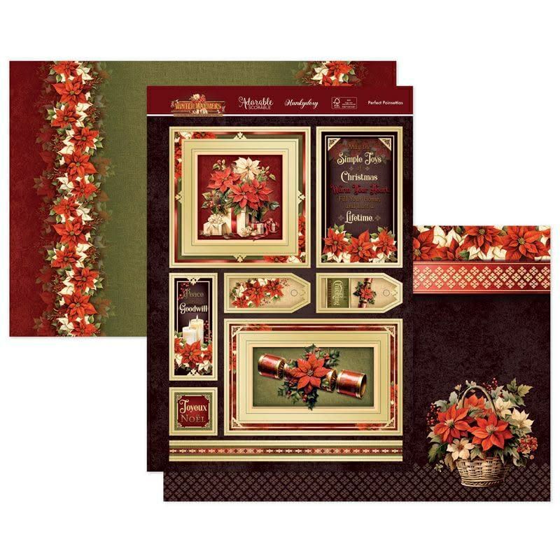 Perfect Poinsettia Luxury Card Topper Perfect Poinsettia Luxury Card Topper