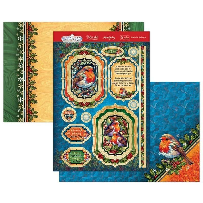 Little Robin Redbreast Luxury Card Topper Little Robin Redbreast Luxury Card Topper