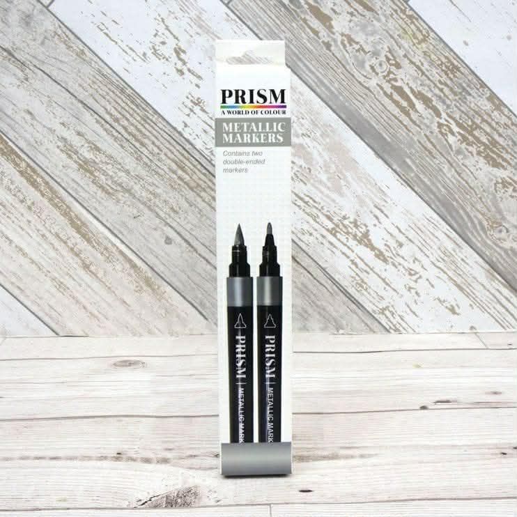 Silver Metallic Markers Pack of 2 Silver Metallic Markers Pack of 2