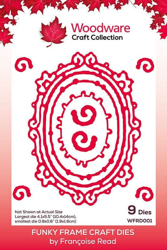 Funky Frames Craft Die by Francoise Read Funky Frames Craft Die by Francoise Read