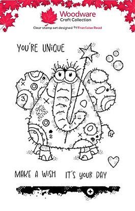 Woodware Party Animal A6 Stamp Set Woodware Party Animal A6 Stamp Set